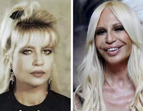 donatella versace beachbody|donatella versace real face.